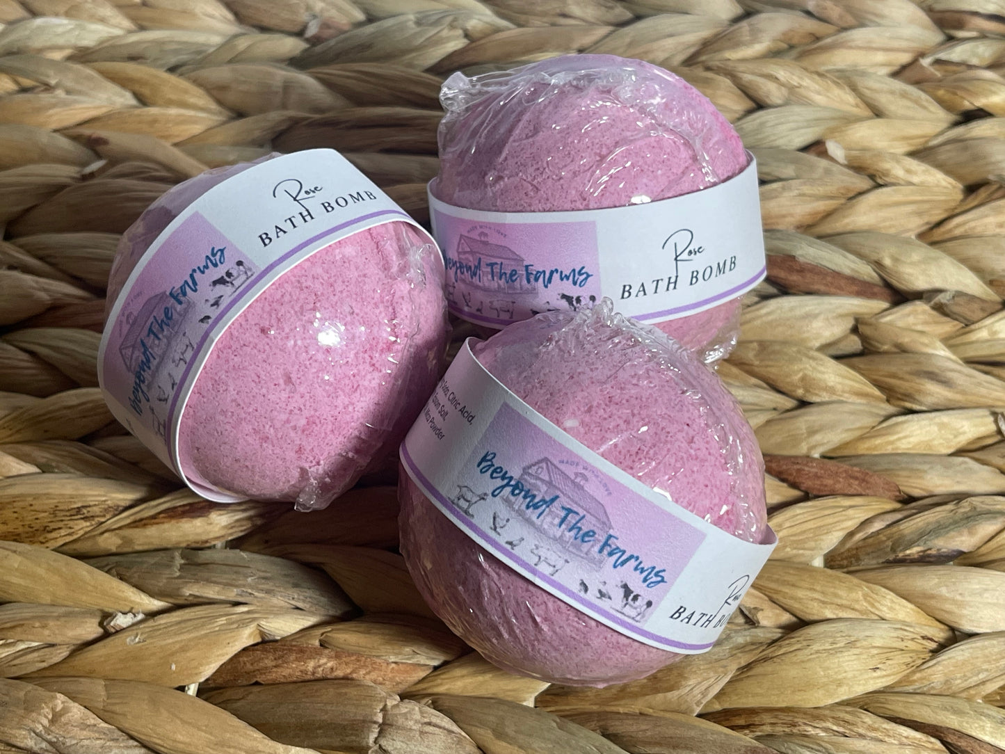 Rose Bath Bomb