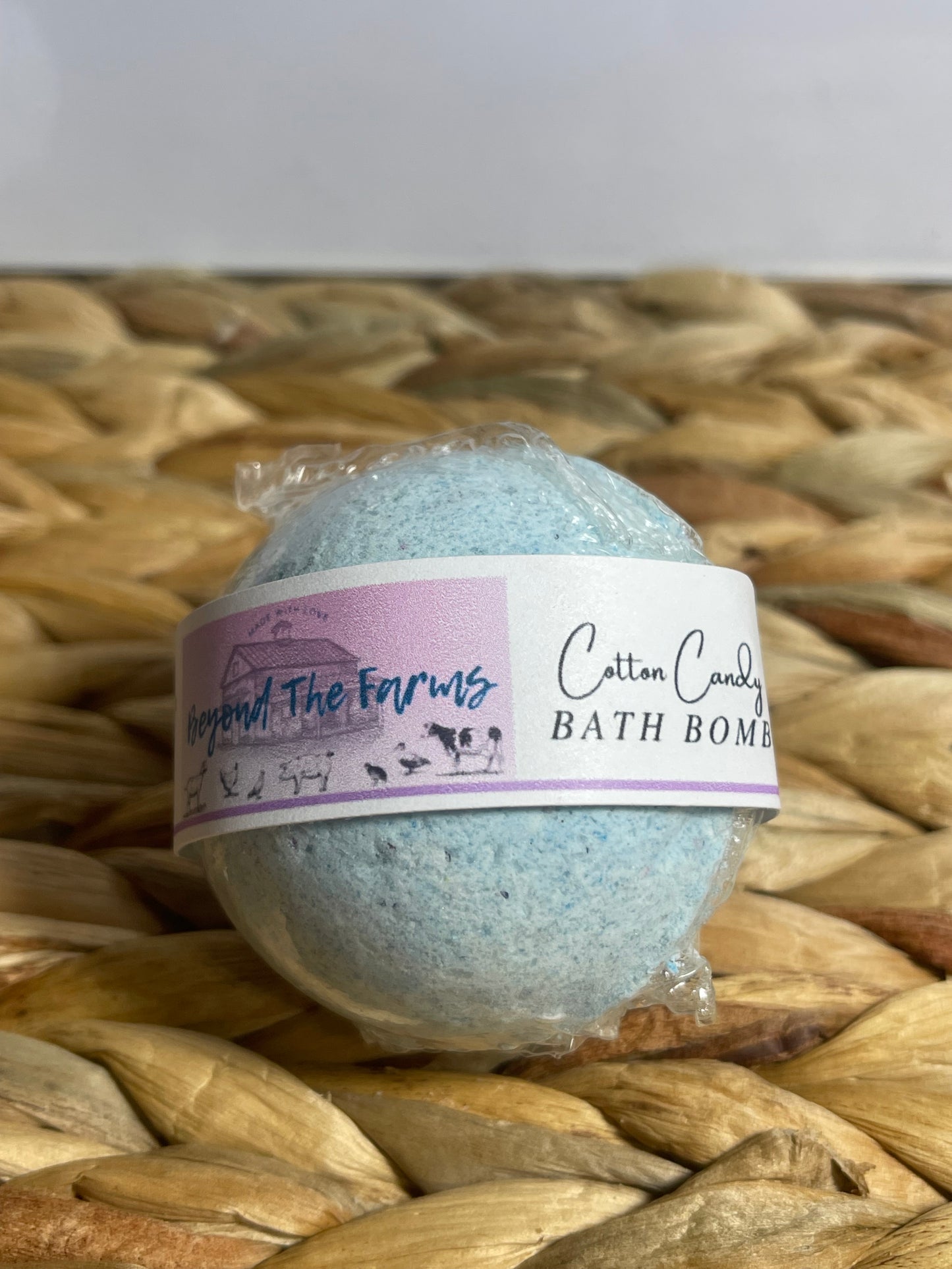 Cotton Candy Bath Bomb