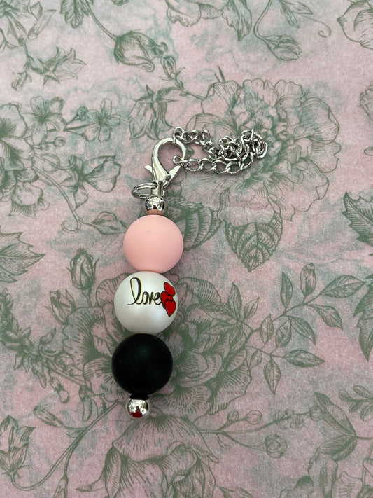 Love Pink Charm Chain