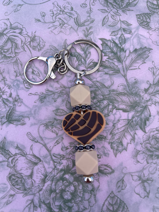 Heart Concha Charm Chain