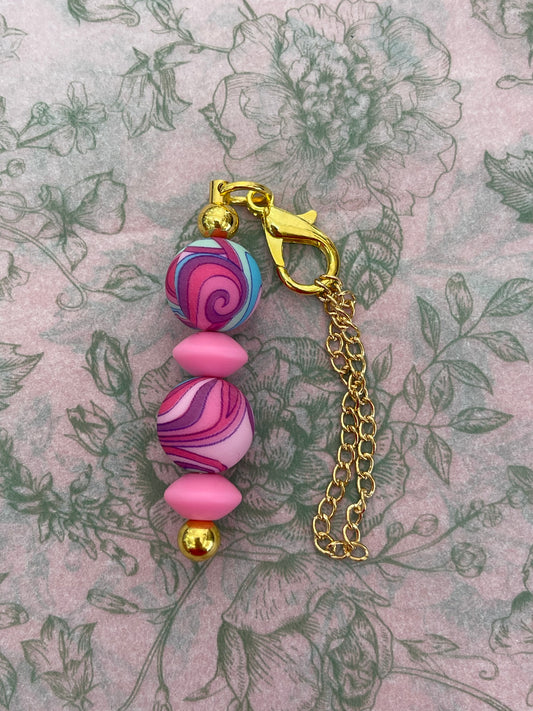 Swirl Charm Chain