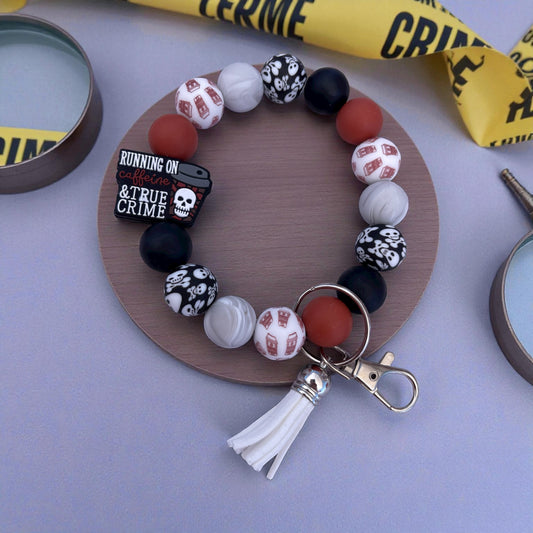 Crime & Caffeine Wristlet