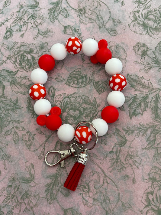 Mickey Red Wristlet