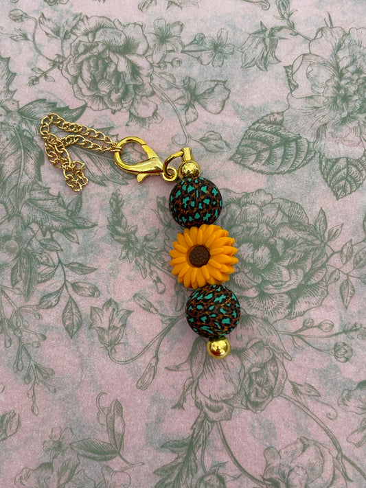 Sunflower Charm Chain