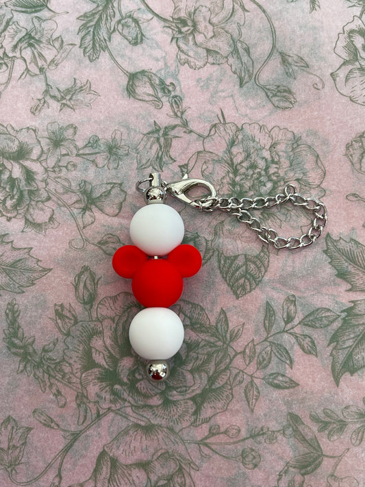 Mickey Red Charm Chain
