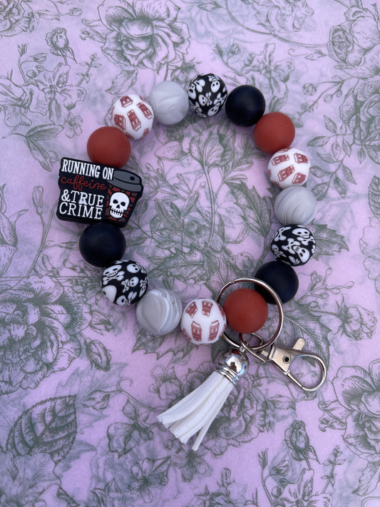 Crime & Caffeine Wristlet