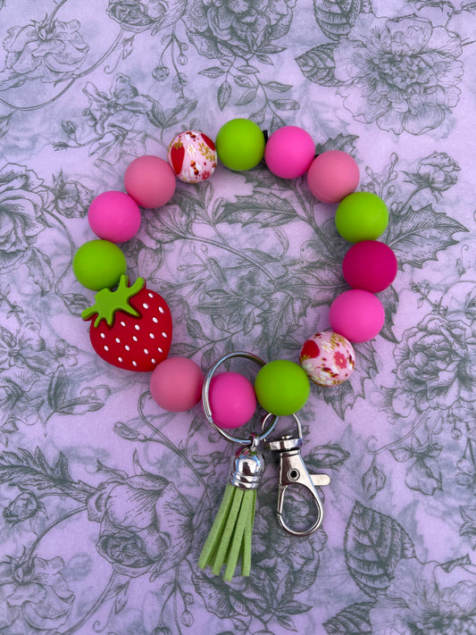 Strawberry Wristlet