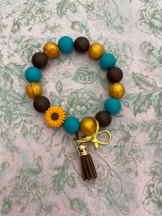 Sunflower Wristlet
