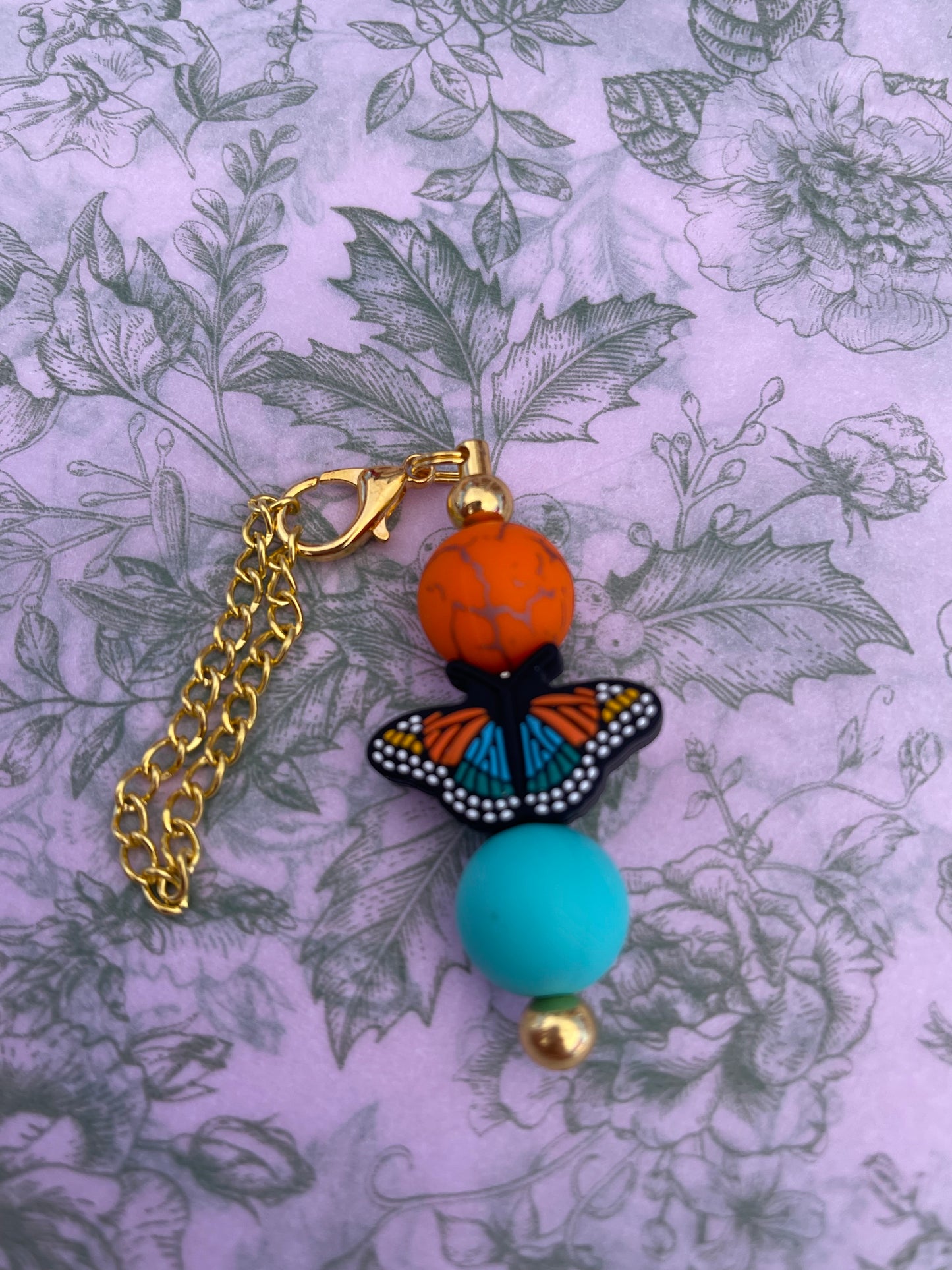 Moth Charm Chain