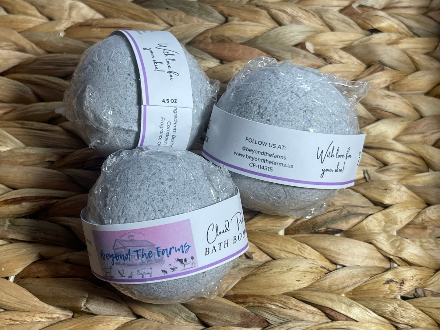 Cloud Pink Bath Bomb